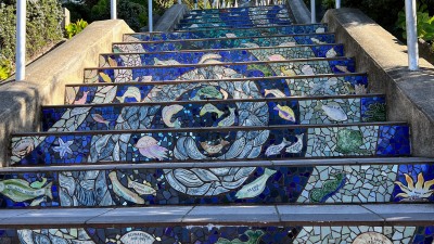 16th Avenue Tiled Steps