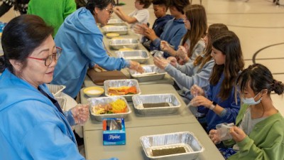 힐스브로시 크로커중학교 한국문화 체험의 날